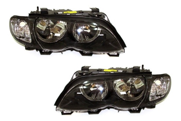SET OF HEADLIGHTS BMW 3 E46 2001 2005 SDN STATION WAGON NEW