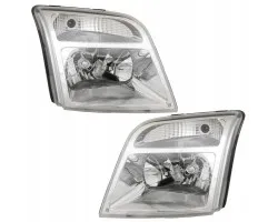 Faros delanteros AYFAR con ajuste eléctrico izquierdo y derecho para Ford Transit