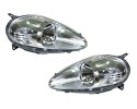 SET OF FIAT PUNTO GRANDE PUNTO 2005 2008 HEADLIGHTS