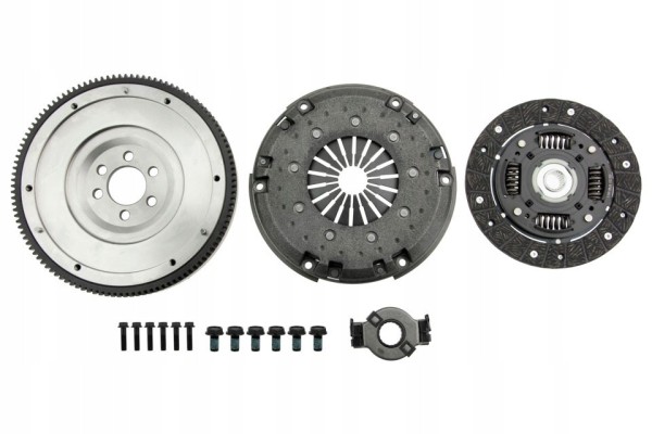 CLUTCH SET WITH SINGLE MASS WHEEL VW POLO 64KM Part manufacturer NTY