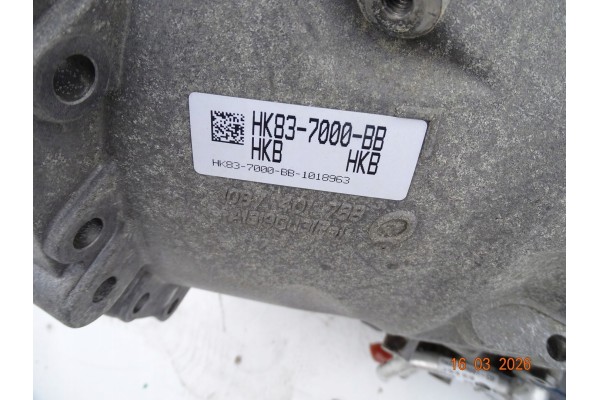 GEARBOX AUTOMATIC REDUCER 4X4 JAGUAR F PACE GX63 7K780 BC Product weight with unit packaging 3 kg