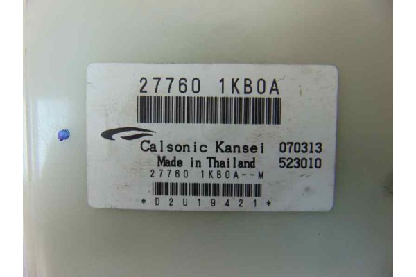 277601KB0A MODULO ELECTRONICO NISSAN JUKE (F15E) Acenta 2013 277601KB0A 180647 NISSAN - 3