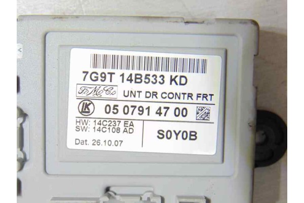7G9T14B533KD  MODULO ELECTRONICO LAND ROVER FREELANDER (LR2) TD4 HSE 2007 7G9T14B533KD 180760 LAND ROVER - 1