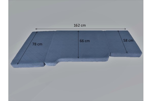 Colchón para Furgoneta Camper con Espuma, Impermeable, para 2/3 Perso