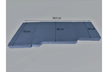 Colchón para Furgoneta Camper con Espuma, Impermeable, para 2/3 Perso