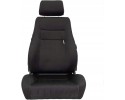 Sports car seat AutoStyle Retro SS 64Z with rails black retro Part manufacturer Autostyle