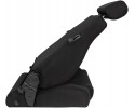 Sports car seat AutoStyle Retro SS 64Z with rails black retro Car type passenger cars