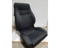 Sports car seat AutoStyle Retro SS 64Z with rails black retro EAN GTIN 8714767431442