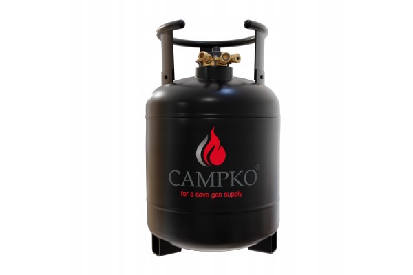 Gas cylinder 7 5kg multi with multivalve 80 Campko KompasKampery