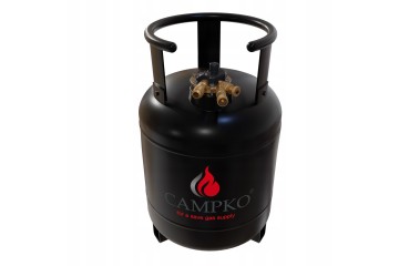 Gas cylinder 7 5kg multi with multivalve 80 Campko KompasKampery Customs tariff code 87085099