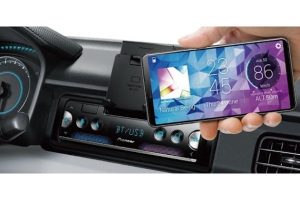 PIONEER SPH 20DAB RADIO WITH 1DIN USB PHONE HOLDER Part manufacturer Pioneer