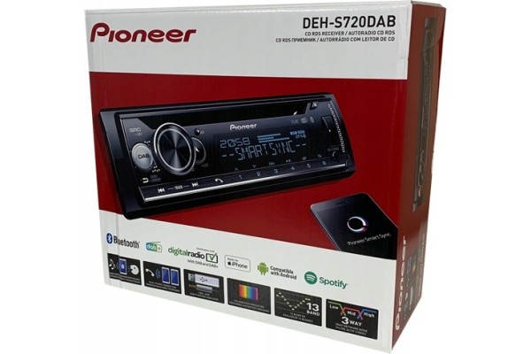 PIONEER DEH S720DAB RADIO BLUETOOTH DAB CD USB MP3 Part manufacturer Pioneer
