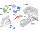 GNIAZDO PORT USB2 SYNC 3 FORD TRANSIT CONNECT CMAX SMAX GALAXY MONDEO 2016 Producent czesci Ford OE