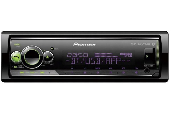 CAR RADIO PIONEER MVH S520BT iPhone USB