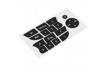 RENAULT CLIO III MEGANE 3 RADIO REPAIR STICKERS Part manufacturer ME Premium