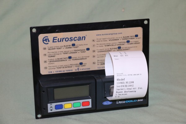 THERMOGRAPH DATACOLD 500 CARRIER USED EUROSCAN printer without corrosion