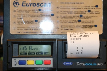 Termógrafo Registrador de Temperatura Carrier DataCold 600 12-00752-6