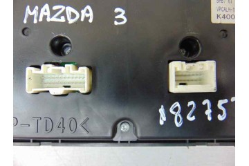  MANDO CLIMATIZADOR MAZDA 3 BERLINA (BL) Active 2012 182757 MAZDA - 2