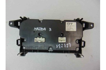  MANDO CLIMATIZADOR MAZDA 3 BERLINA (BL) Active 2012 182757 MAZDA - 3