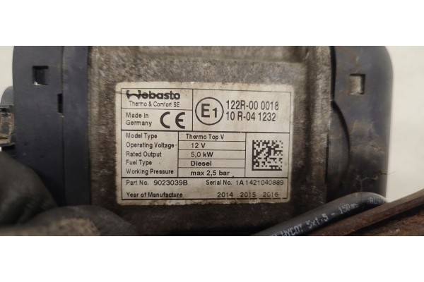Calefactor estacionario Webasto para BMW E90 E91 320d Diésel