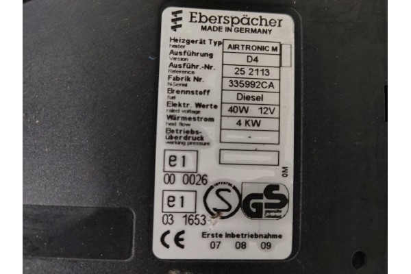 Calefactor Webasto Airtronic Mercedes Sprinter W901 Facelift 2.2 CDI 4