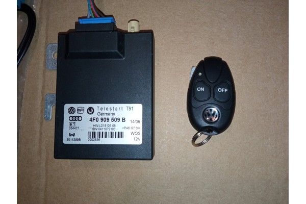VW remote control webasto telestart T91 controller for parking heaters Catalog number of the part 4F0909509B