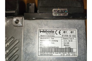 Webasto Thermo Top P 5 2kW PETROL NEW Catalog number of the part 9007165A