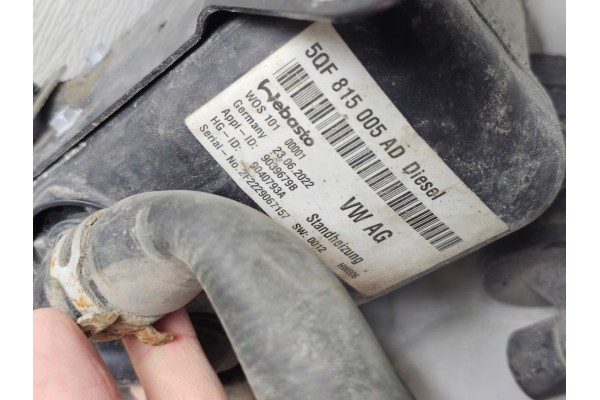 PARKING HEATER WEBASTO VW TIGUAN II 5QF815005AD Quality of parts according to GVO O original with manufacturer s logo OE