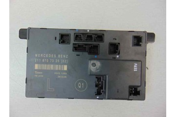 2118707326 CENTRALITA CIERRE MERCEDES-BENZ CLASE E (BM 211) FAMILIAR 280 T CDI 4-Matic (211.284) 2006 2118707326 183297 MERCEDES