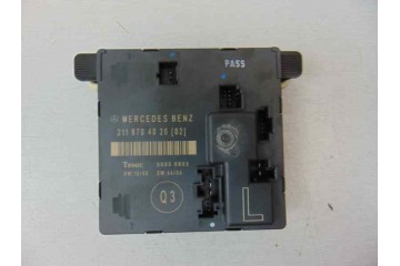 2118704026 CENTRALITA CIERRE MERCEDES-BENZ CLASE E (BM 211) FAMILIAR 280 T CDI 4-Matic (211.284) 2006 2118704026 183298 MERCEDES