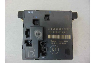 2118704126 CENTRALITA CIERRE MERCEDES-BENZ CLASE E (BM 211) FAMILIAR 280 T CDI 4-Matic (211.284) 2006 2118704126 183299 MERCEDES