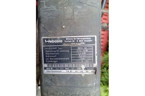 Calefactor estacionario Webasto para Mercedes W124 M111 E220 E200 2.2 