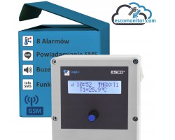 Temperature recorder thermometer GSM ALARM PDF INTERNET SMS EMAIL T PL