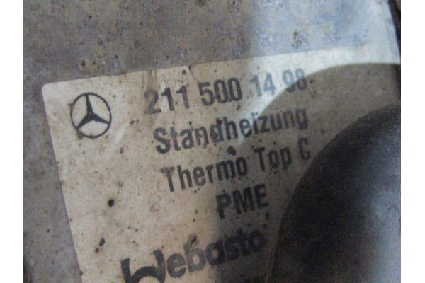 MERCEDES W211 WEBASTO PUMP A2115001498 2115001498 Product weight with unit packaging 5 kg
