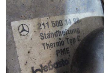 MERCEDES W211 WEBASTO PUMP A2115001498 2115001498 Product weight with unit packaging 5 kg