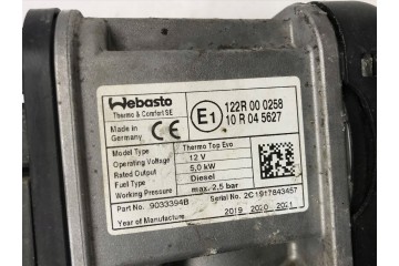 Calefactor estacionamiento WEBASTO VW GOLF VII 5Q0815005AG 9033394B