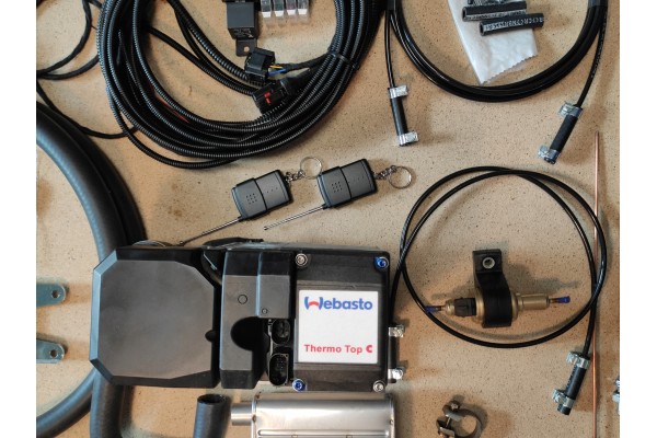 Kit Calefactor Webasto Diesel PILOT x2 Hasta 150m 12V 5.0 KW para Auto