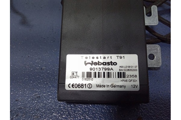VW GOLF VI 1 4 B WEBASTO SET Car type passenger cars