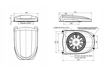 Roof fan A3003 Finland 24V Part manufacturer Siroco