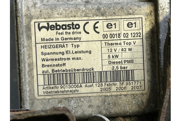 VW TOURAN 1 9 2 0 TDI WEBASTO 1K0815005FR Catalog number of the part 1k0815005FR TORAN 1 9 2 0 TDI