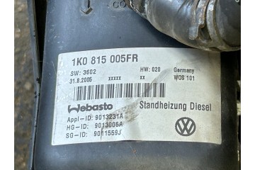VW TOURAN 1 9 2 0 TDI WEBASTO 1K0815005FR Car type cargo vans passenger cars