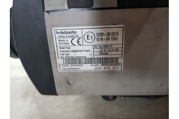 Webasto Air Top 2000 ST 2 0 kW Master III Movano Part manufacturer Renault OE