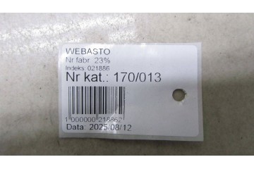 Calefacción Webasto para Renault Trafic II 2.0L 2013 - Ref 8200500397