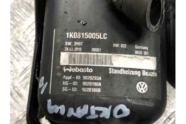 Parking heater Webasto Skoda Octavia Mk2 1Z 2010 Catalog number of the part 1K0815005LC