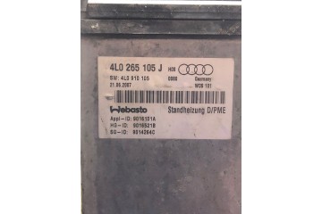 Calefactor auxiliar Audi Q7 4L 2007 (Webasto) 4L0265105J
