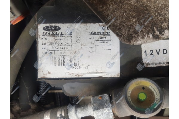 CARRIER XARIOS 350 GENERATOR FOR PARTS Catalog number of the part 120071603