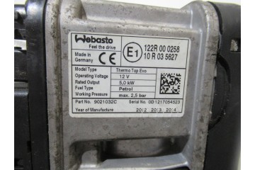 Webasto Thermo Top Evo VW Seat Skoda 9021032C
