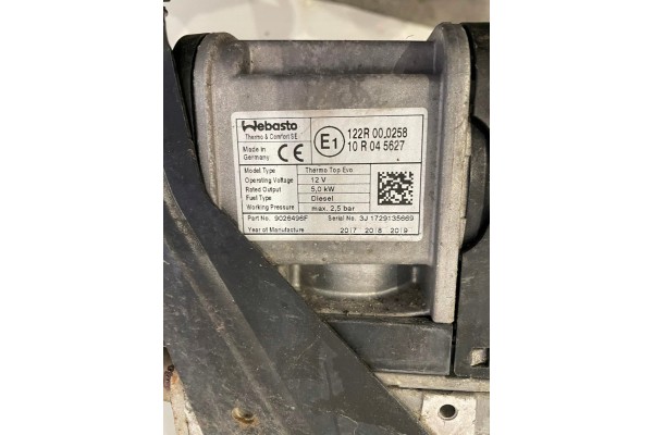VOLVO V90 S90 COMPLETE DIESEL WEBASTO HEATER Quality of parts according to GVO Q original with factory logo OEM OES