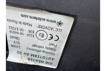 Parking heater Renault Master Webasto Volkswagen Caddy 122R0014159 Part manufacturer Volkswagen OE