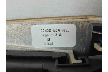 A2207270548 MANDO ELEVALUNAS DELANTERO IZQUIERDO MERCEDES-BENZ CLASE S (BM 220) BERLINA 320 CDI (220.025) 2005 A2207270548 18393